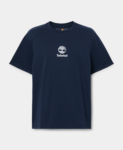 Playera para Hombre Stack Logo de manga corta, Azul