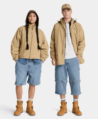 Chamarra convertible con cierre de nylon Timberland™ x BEAMS, Multicolor