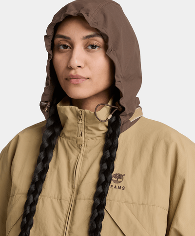 Chamarra convertible con cierre de nylon Timberland™ x BEAMS, Multicolor