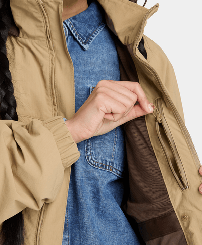 Chamarra convertible con cierre de nylon Timberland™ x BEAMS, Multicolor