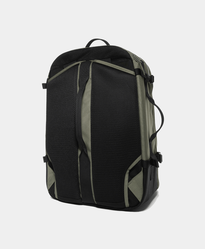 Mochila de viaje de 40 litros resistente a las inclemencias del tiempo, Verde