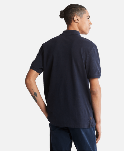 Polo Millers River Piqué para Hombre, Azul