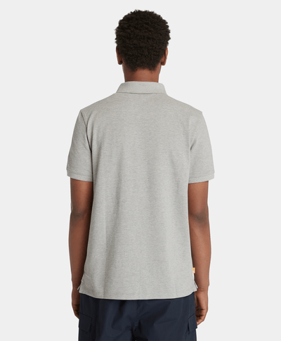 Polo Millers River Piqué para Hombre, Gris
