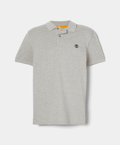 Polo Millers River Piqué para Hombre, Gris