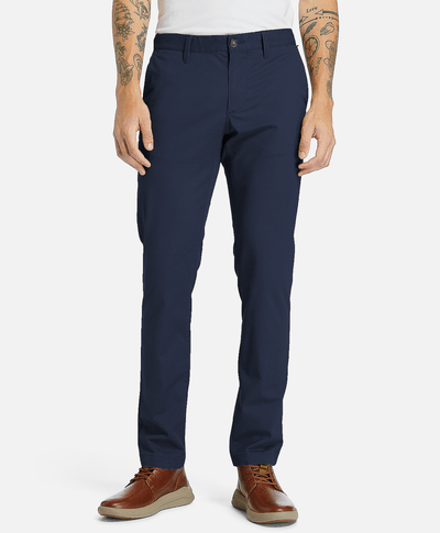 Pantalón Chino Squam Lake Slim-Fit para Hombre, Azul