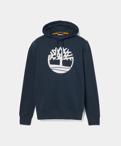 Sudadera tipo Hoodie de algodón para Hombre, Azul