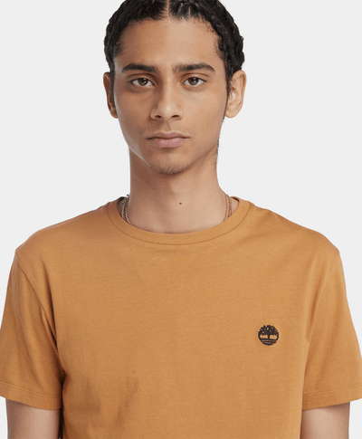 Playera para Hombre con logotipo del árbol, Amarillo