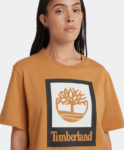 Playera Colored de manga corta unisex, Amarillo