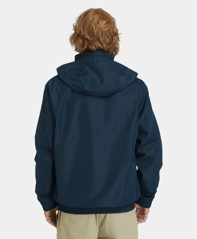 Chamarra Bomber impermpeable para Hombre, Azul