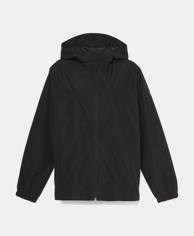 Chamarra impermeable para Mujer, Negro