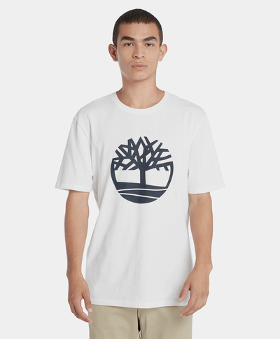 Playera Northwood US Tree Logo para Hombre, Blanco