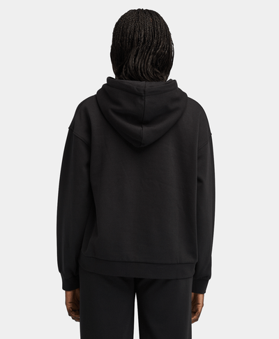 Sudadera Northwood Brush Back con gorro tipo Hoodie para Mujer, Negro