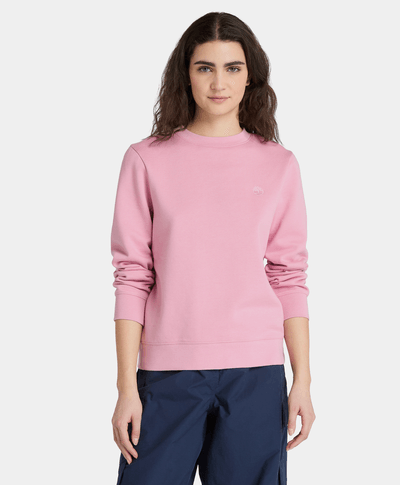 Sudadera Regular Fit Para Mujer, Rosa