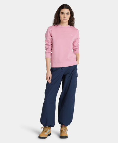 Sudadera Regular Fit Para Mujer, Rosa