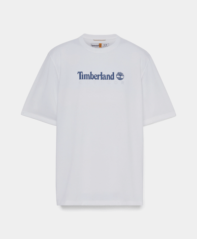 Playera Regular Fit Con Proteccion UV Para Hombre, Blanco