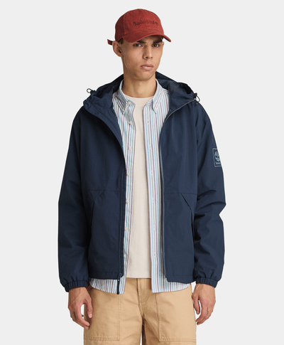 Chamarra Shell Impermeable Waterproof Para Hombre, Azul