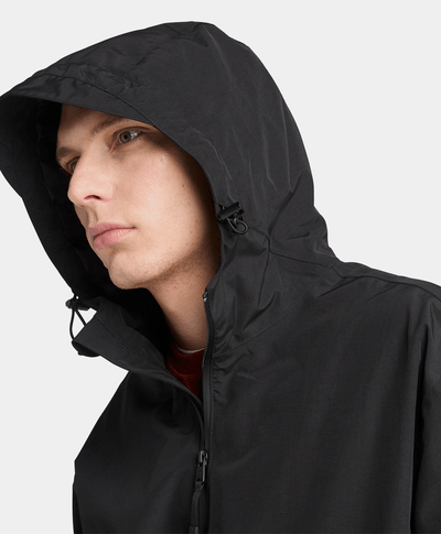 Chamarra Shell Impermeable Waterproof Para Hombre, Negro