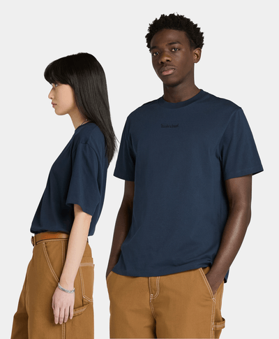 Playera Authentic Fit Con Logo Para Hombre, Azul