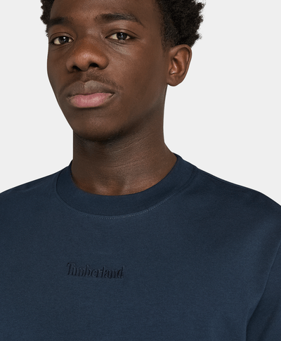 Playera Authentic Fit Con Logo Para Hombre, Azul
