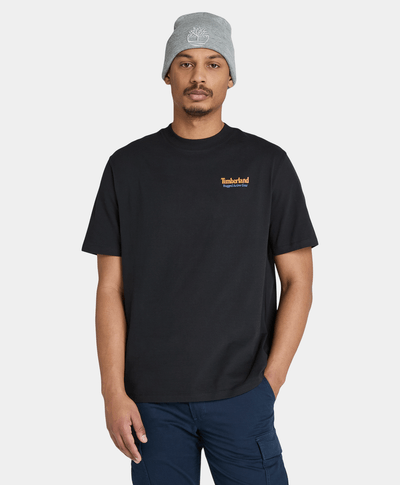 Playera Para Hombre Rugged Active Gear Back Graphic, Negro