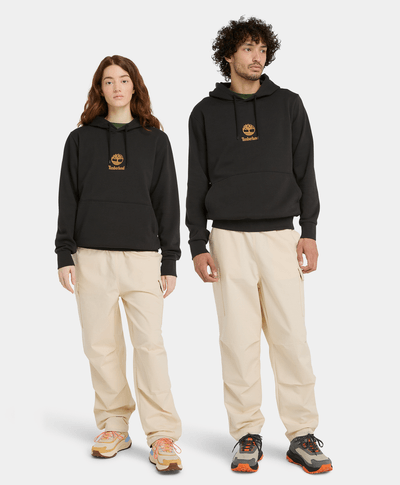 Sudadera Authentic Stack Logo Para Hombre, Negro