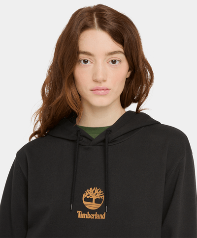 Sudadera Authentic Stack Logo Para Hombre, Negro
