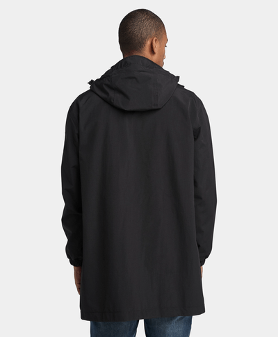 Chamarra Parka Impermeable Waterproof Para Hombre, Negro