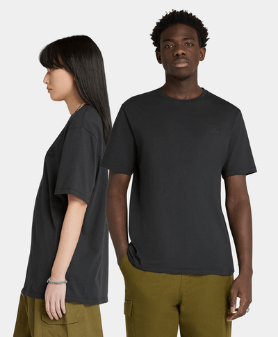 Playera Authentic Fit Con Logo De Silicon Unisex, Negro
