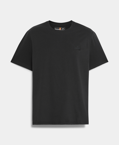 Playera Authentic Fit Con Logo De Silicon Unisex, Negro