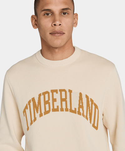 Suéter Regular Fit Para Hombre, Beige