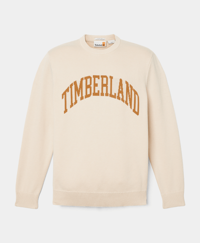 Suéter Regular Fit Para Hombre, Beige