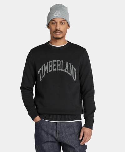 Suéter Regular Fit Para Hombre, Negro