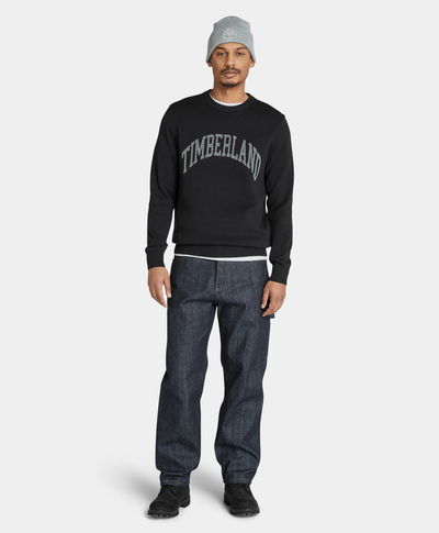 Suéter Regular Fit Para Hombre, Negro