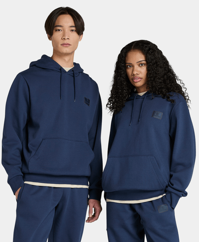 Sudadera Brushback Con Logo De Silicon Unisex, Azul