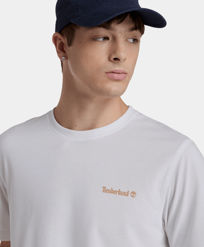 Playera Secado Rápido Quick Dry Regular Fit Para Hombre, Blanco