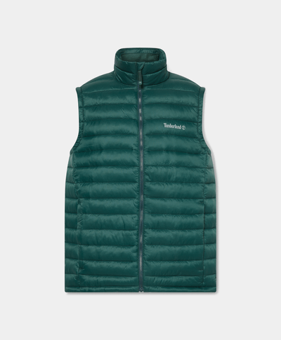 Chaleco DWR: Repelente al Agua Para Hombre, Verde
