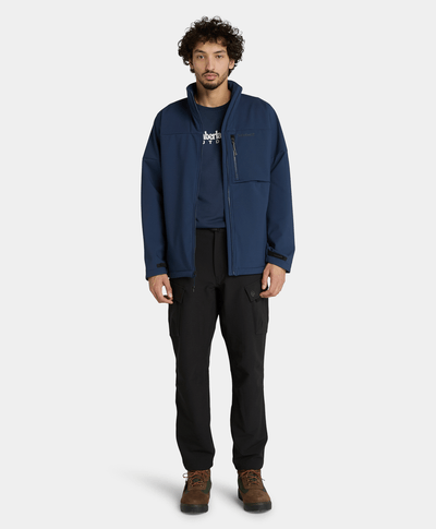 Chamarra Motion Softshell Para Hombre, Azul