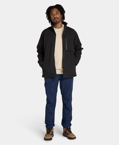 Chamarra Motion Softshell Para Hombre, Negro