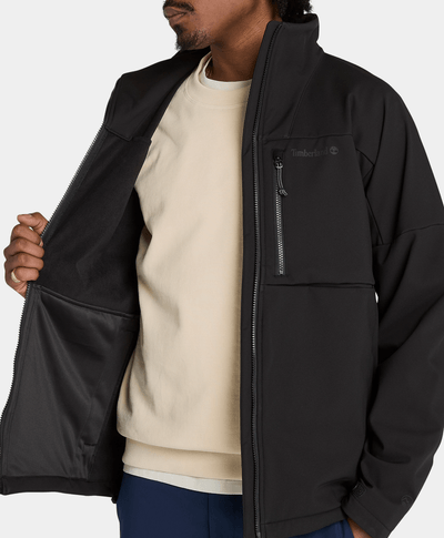 Chamarra Motion Softshell Para Hombre, Negro