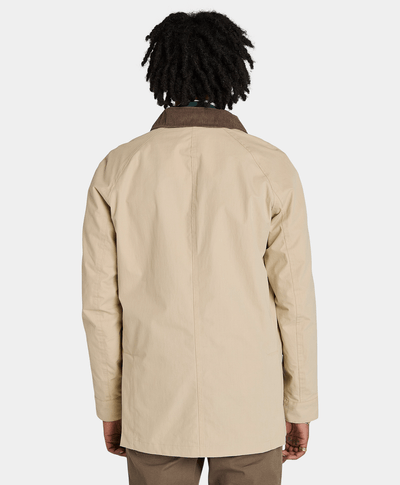 Abrigo Barn Impermeable Waterproof Para Hombre, Beige
