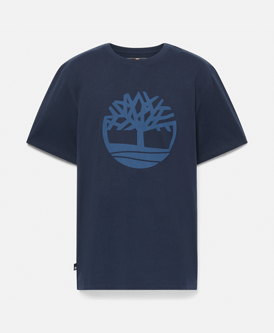 Playera Northwood de manga corta con logo para Hombre, Azul