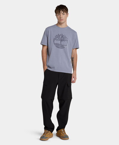 Pantalón convertible secado rápido para Hombre, Negro