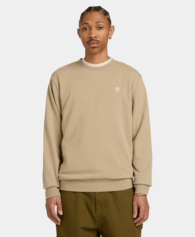 Sudadera Oyster River Regular Fit para Hombre, Beige