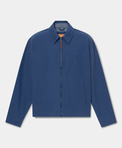 Bomber Stratham de algodón resistente al agua para Hombre, Azul