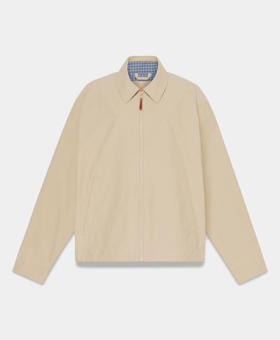 Bomber Stratham de algodón resistente al agua para Hombre, Café