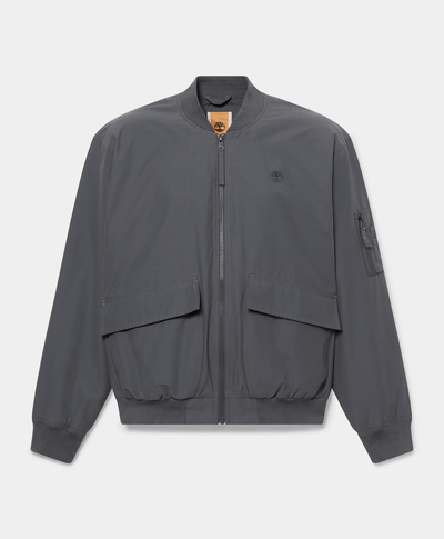Bomber utilitaria repelente al agua para Hombre, Negro