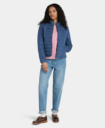 Pantalón corte recto Timberland® para Mujer, Azul