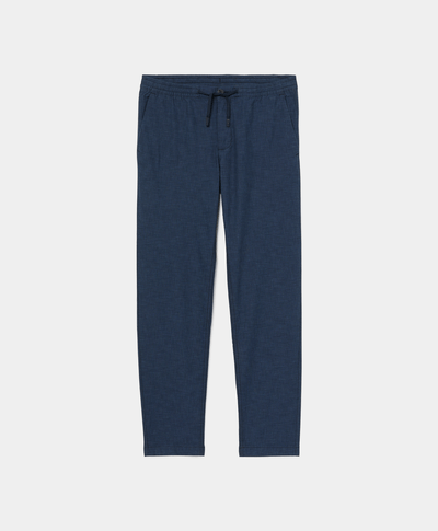 Pantalón Jogger de algodón para Hombre, Azul