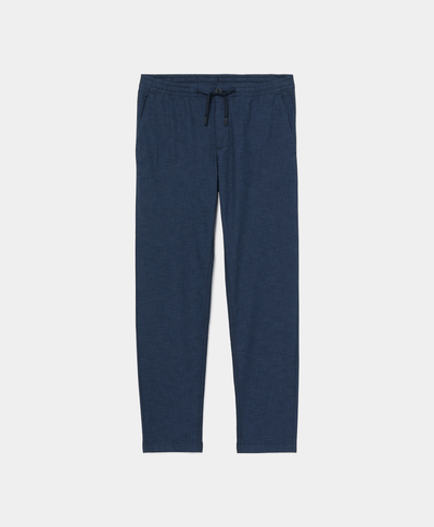 Pantalón Jogger de algodón para Hombre, Azul