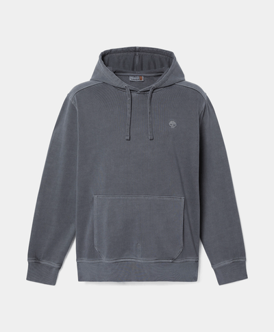 Sudadera Merrymack River teñida con gorro para Hombre, Negro